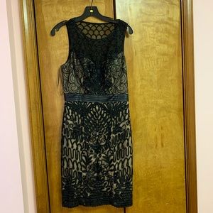 Black cocktail dress